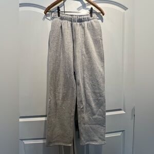 Gray Drawstring Sweatpants